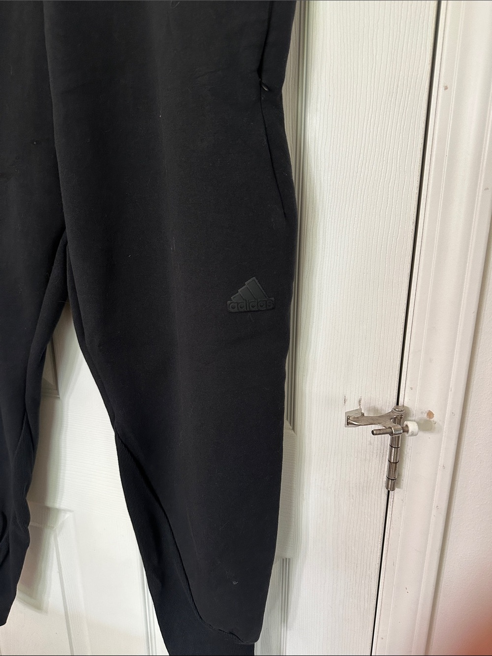Adidas Z.N.E Black Mens Jogger Sweatpants with Subtle Logo XXL